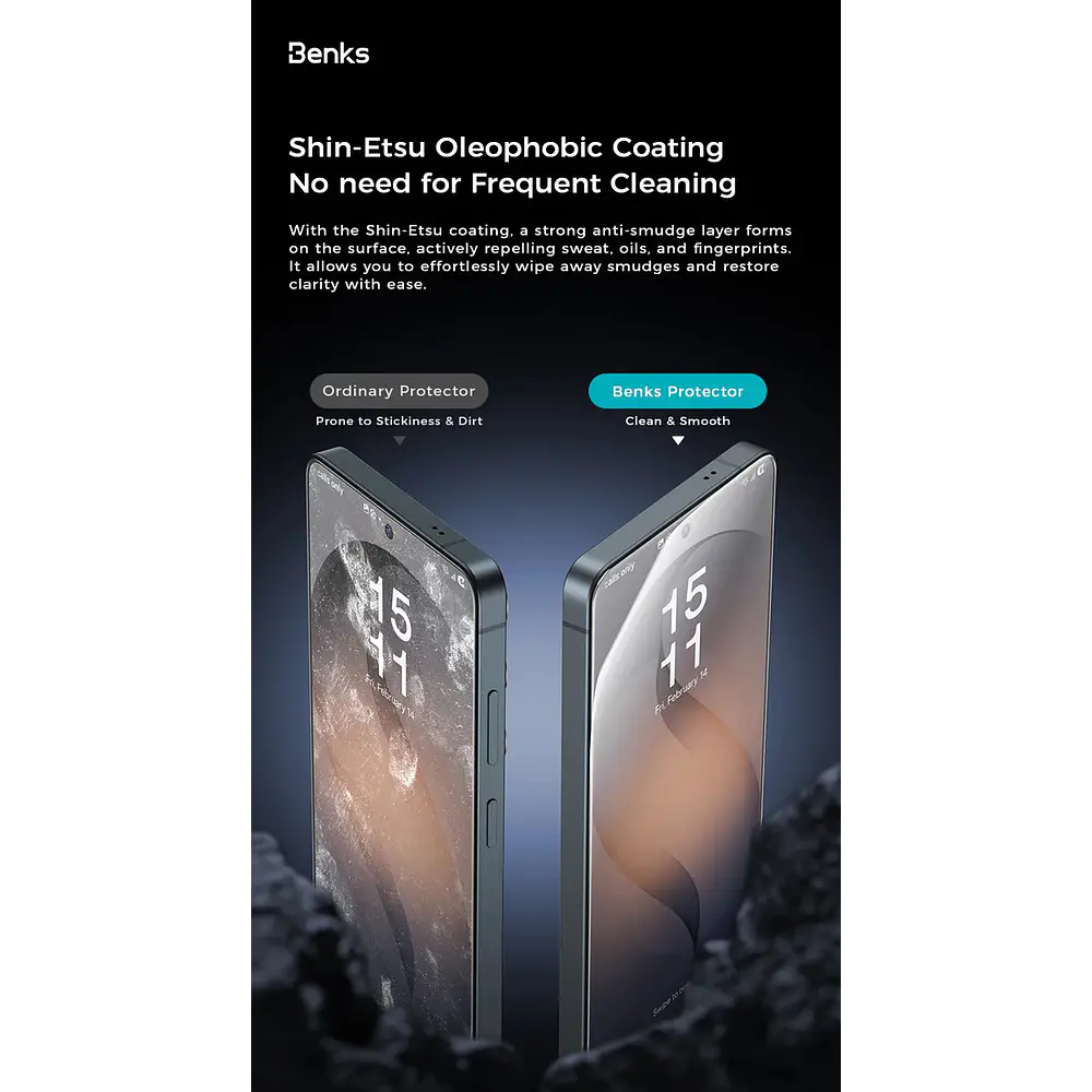 Mica Glass Protector D Pantalla Benks Para Galaxy S26 Normal 6