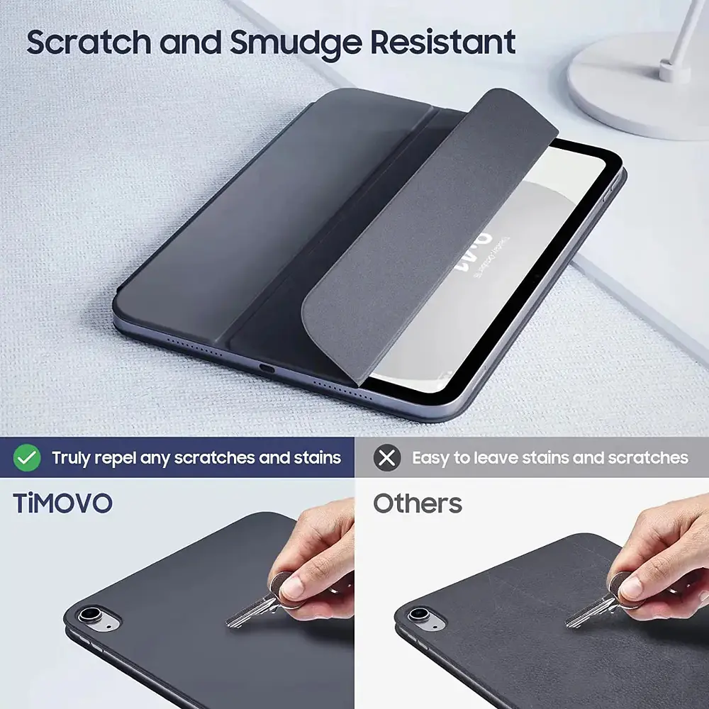 Moko Smart Folio Para Ipad 10ma Gen (2022) A2696 A2757 Black 5