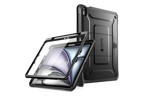 Case Supcase 360° Para Ipad Air 11 M4 Chip (2026) A3459 A3460 A3463 Negro