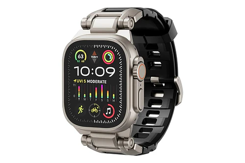 Dexnor Correa De Acero/tpu Para Apple Watch 4 5 6 44mm
