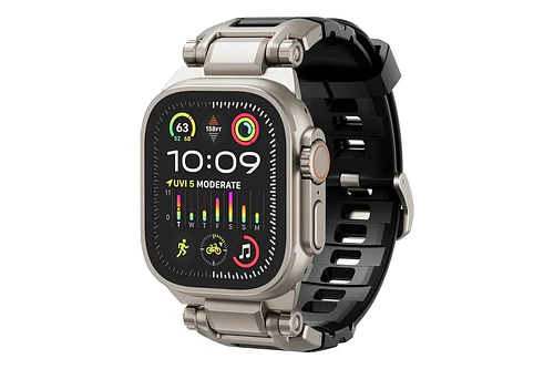 Dexnor Correa De Acero/tpu Para Apple Watch Serie 11 46mm