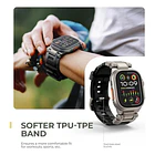 Dexnor Correa De Acero/tpu Para Apple Watch Serie 11 46mm 2