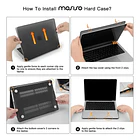 Case Mosiso Para Macbook Pro 14 M5 (2026) A3426 A3427 +micas 8