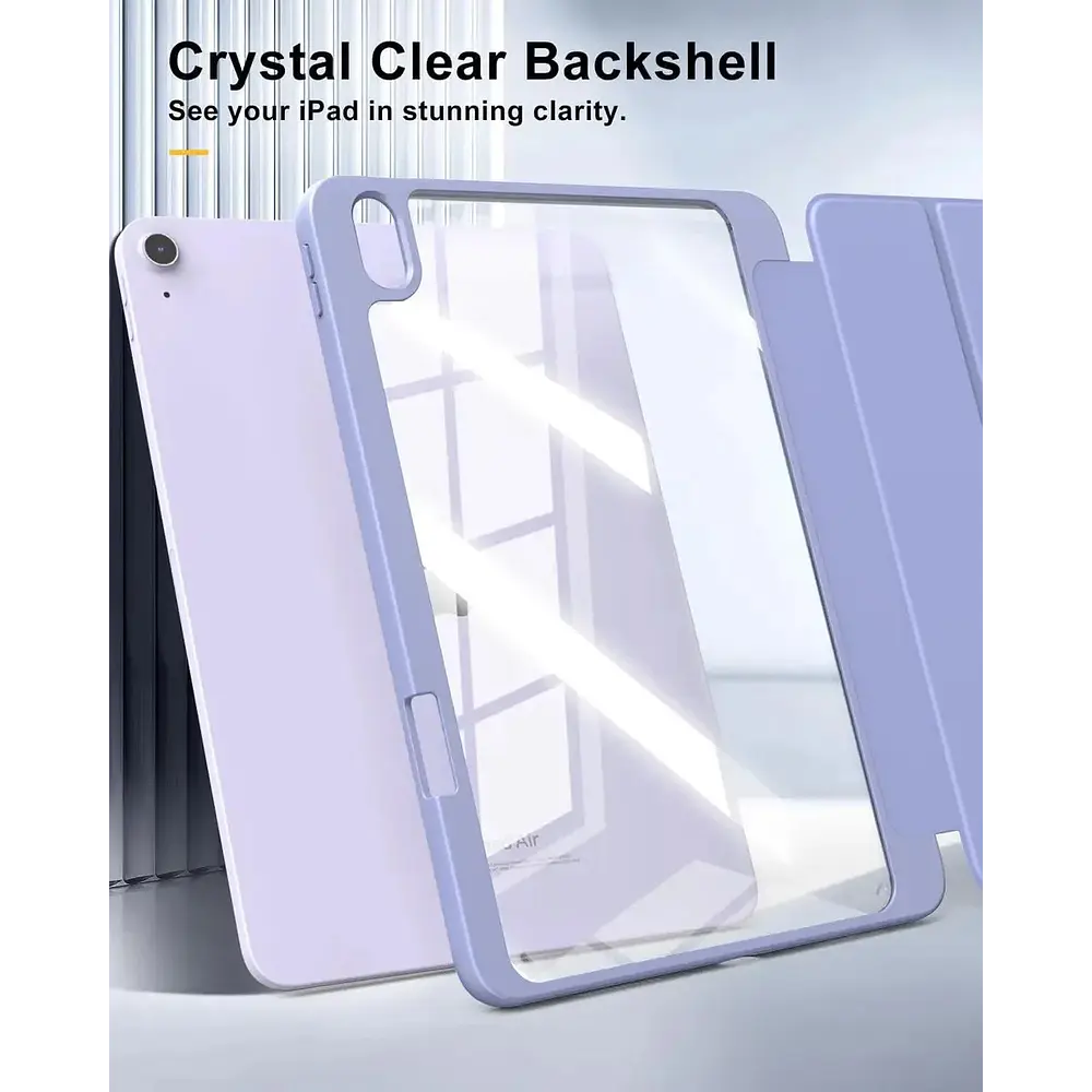 Funda Case Para Ipad Air 11 M4 Chip (2026) A3459 A3460 A3463 Lavanda 3
