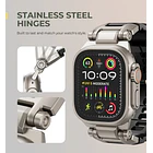 Dexnor Correa De Acero/tpu Para Apple Watch 4 5 6 44mm 5