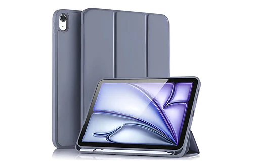 Funda Smart Case Para Ipad Air 11 M4 Chip (2026) A3459 A3460 A3463 Acero
