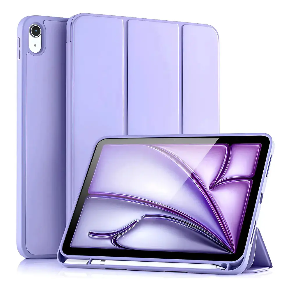 Funda Smart Case Para Ipad Air 11 M4 Chip (2026) A3459 A3460 A3463 Lila 1