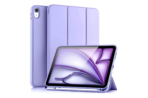 Funda Smart Case Para Ipad Air 11 M4 Chip (2026) A3459 A3460 A3463 Lila
