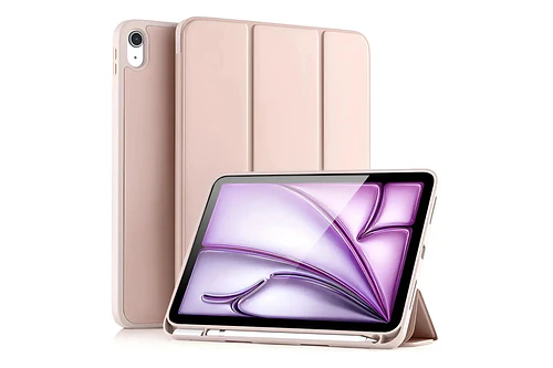 Funda Smart Case Para Ipad Air 11 M4 Chip (2026) A3459 A3460 A3463 Rose