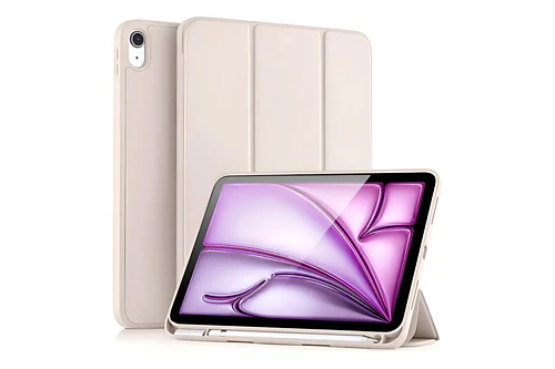 Funda Smart Case Para Ipad Air 11 M4 Chip (2026) A3459 A3460 A3463 Sand