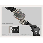 Dexnor Correa De Acero/tpu Para Apple Watch Serie 11 46mm 7