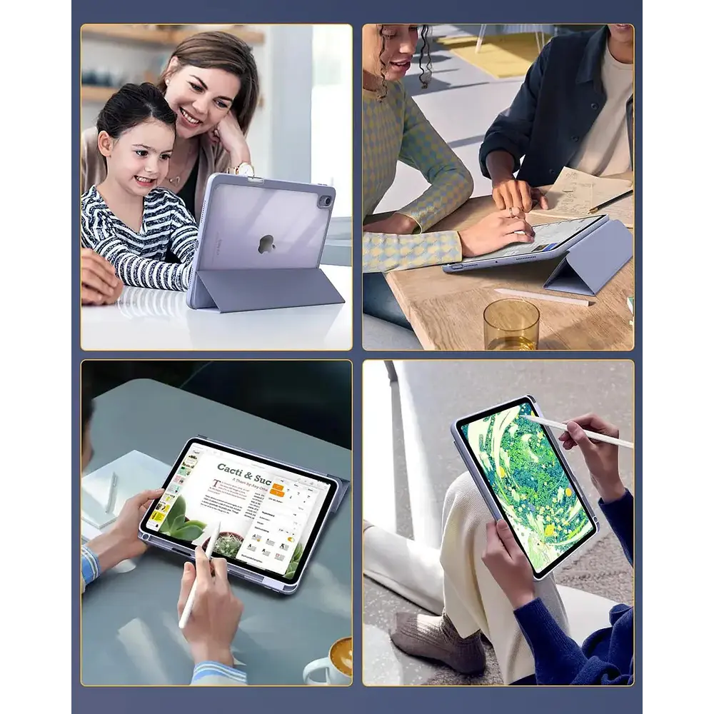 Funda Case Para Ipad Air 11 M4 Chip (2026) A3459 A3460 A3463 Lavanda 8