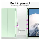Funda Smart Case Para Ipad Air 11 M4 Chip (2026) A3459 A3460 A3463 Menta 5