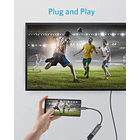 Adaptador Anker Hdmi Usb C Para Galaxy S26 Plus Ultra Edge 7