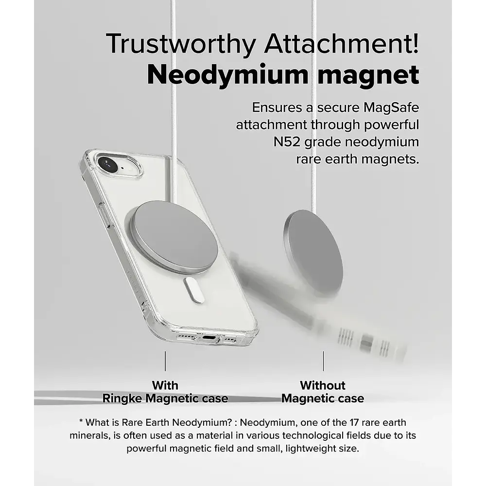 Case Ringke Fusion Clear (mag) Para Iphone 17e (2026) 5