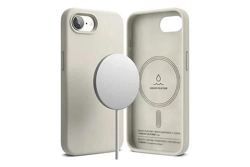 Case Ringke Silicone (mag) Para Iphone 17e (2026) Stone