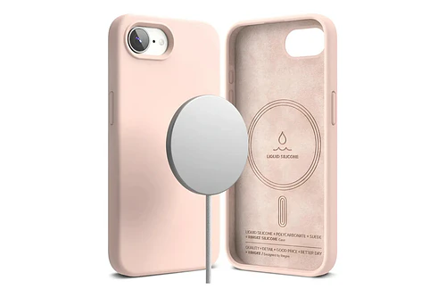 Case Ringke Silicone (mag) Para Iphone 17e (2026) Pink