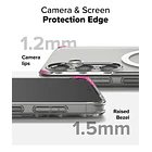 Case Ringke Fusion (mag) Para Galaxy S24 Plus Clear 6