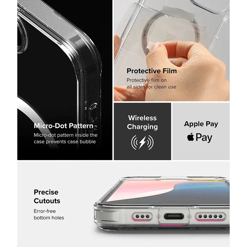 Case Ringke Fusion Clear (mag) Para Iphone 17e (2026) 7