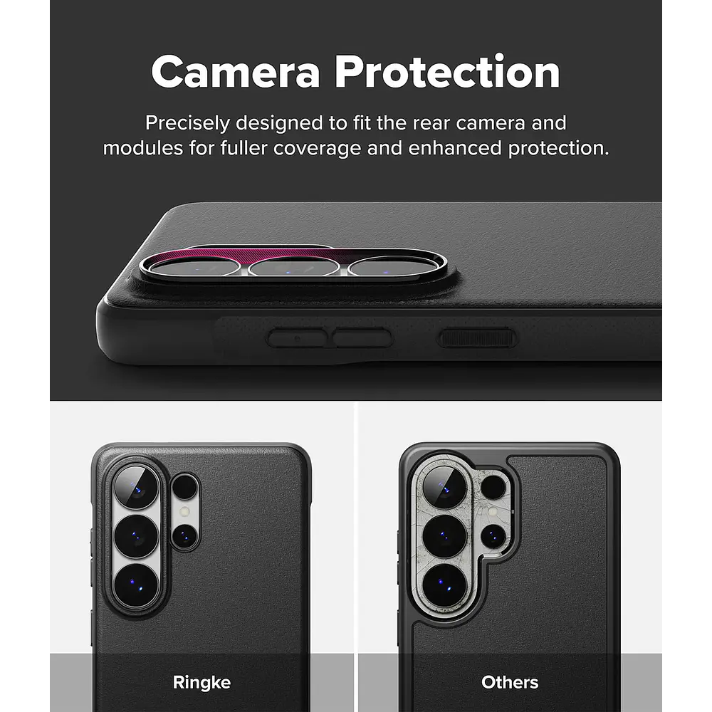 Case Delgado Ringke Onyx (mag) Para Galaxy S26 Ultra Negro 8