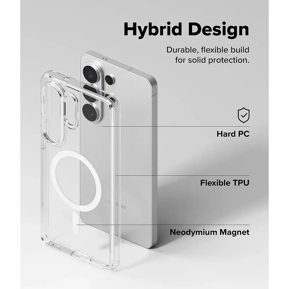 Case Ringke Fusion (mag) Para Galaxy S26 Ultra Clear 6
