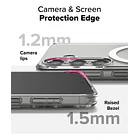 Case Ringke Fusion (mag) Para Galaxy S24 Normal Clear 6