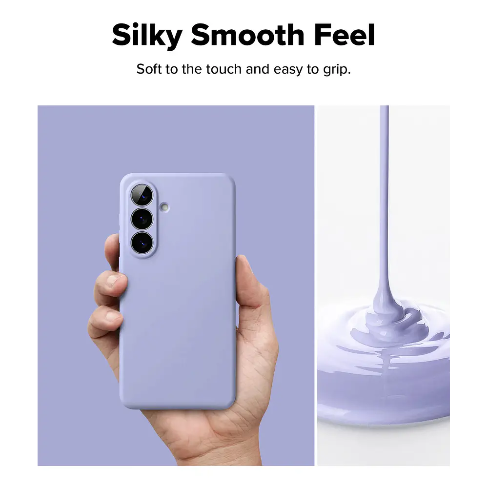 Case Ringke Silicone (mag) Para Galaxy S26 Plus Lavender 6
