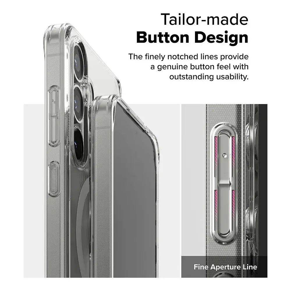 Case Ringke Fusion (mag) Para Galaxy S24 Plus Clear 8