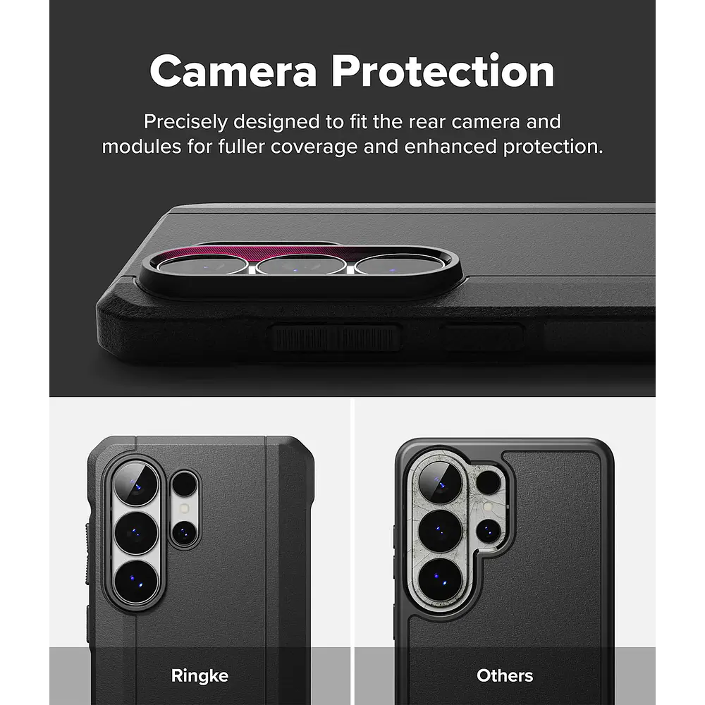 Case Ringke Onyx Alpha (mag) Para Galaxy S26 Ultra Negro 7