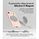 Case Ringke Silicone (mag) Para Iphone 17e (2026) Pink 5