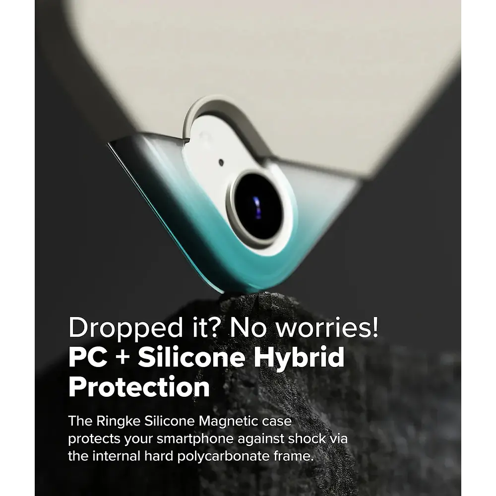 Case Ringke Silicone (mag) Para Iphone 17e (2026) Stone 6
