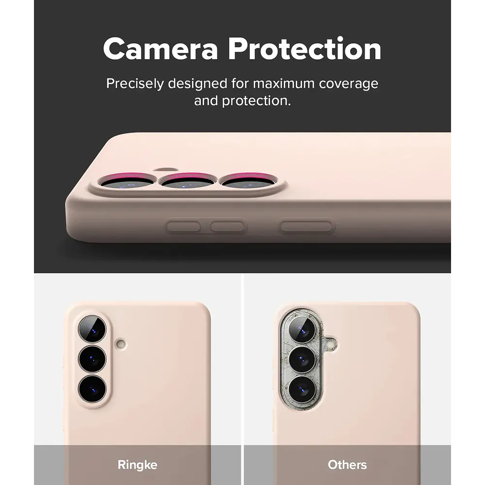 Case Ringke Silicone (mag) Para Galaxy S26 Normal Pink Sand 10