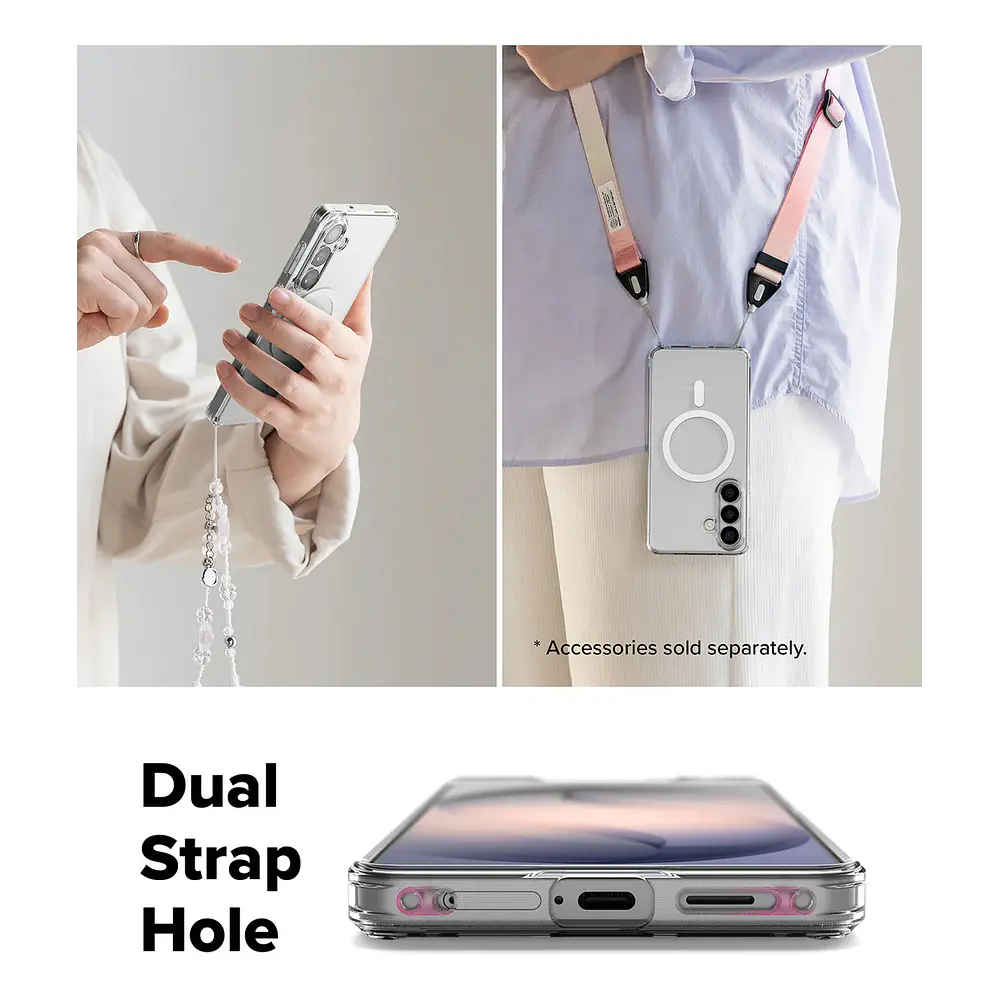 Case Ringke Fusion (mag) Para Galaxy S26 Normal Clear 10