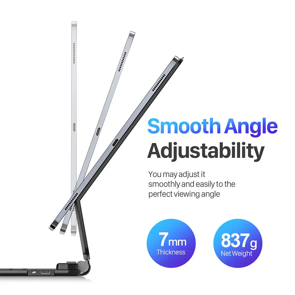 Case Con Teclado Magnético Para Galaxy Tab S11 Ultra X930 (2025) 3