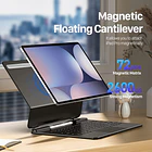 Case Con Teclado Magnético Para Galaxy Tab S11 Ultra X930 (2025) 12