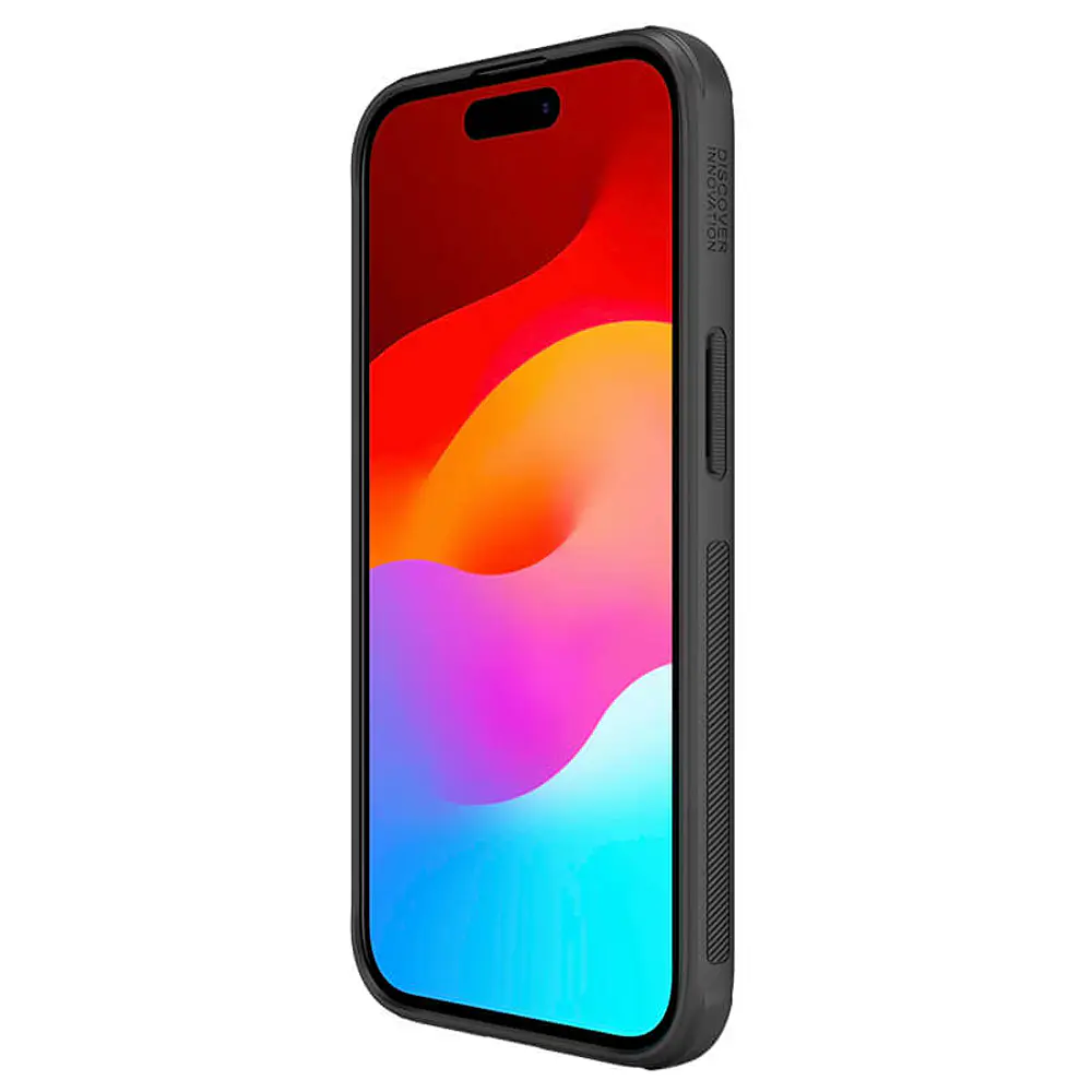 Case Thin Fit Delgado Mate Para iPhone 15 Normal 6.1 Negro 4