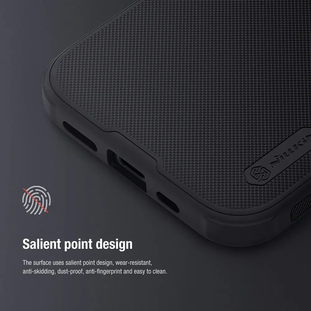 Case Thin Fit Delgado Mate Para iPhone 15 Normal 6.1 Negro 9