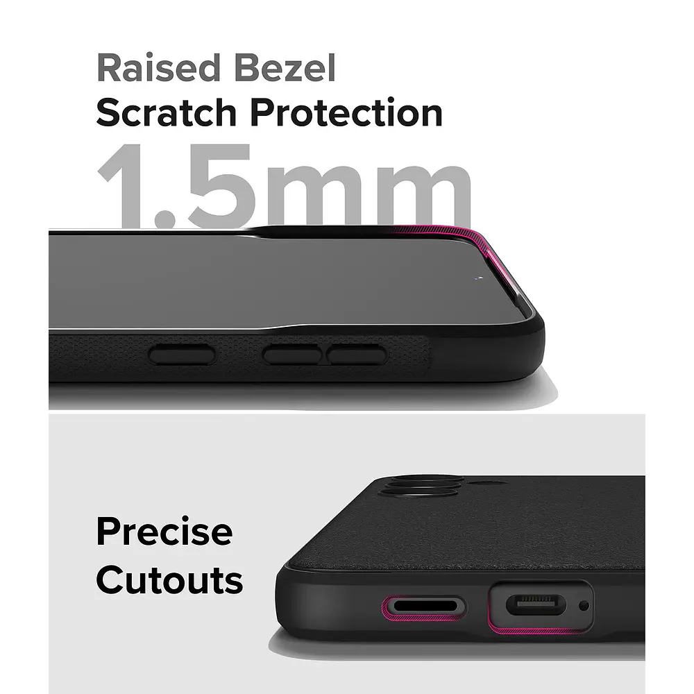 Case Delgado Ringke Onyx Para Galaxy S24 Plus - Mate Black 8