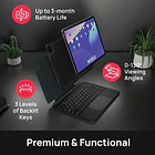 Teclado Magnético Brydge Trackpad Para iPad Pro 11 M2 2022 A2759 A2435 3