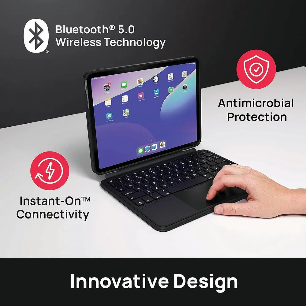 Teclado Brydge Backlit Touch Para iPad Air 11 M3 Chip (2025) A3266 A3267 A3270 4