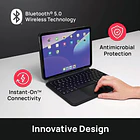 Teclado Brydge Backlit Touch Para iPad Air 11 M3 Chip (2025) A3266 A3267 A3270 4