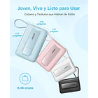 Anker Zolo Power Bank 30W Batería Externa Magnética (mag) 10000MAh Para iPhone Galaxy 6