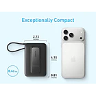 Anker Zolo Power Bank 30W Batería Externa Magnética (mag) 10000MAh Para iPhone Galaxy 7