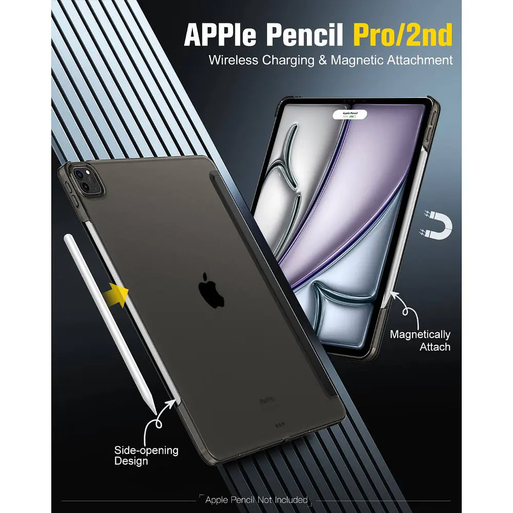 Moko Smart Case Para iPad Pro 12.9 2018 3gen A1876 A1895 7