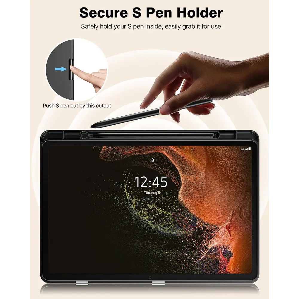 Smart Case Para Galaxy Tab S9 Fe 10.9