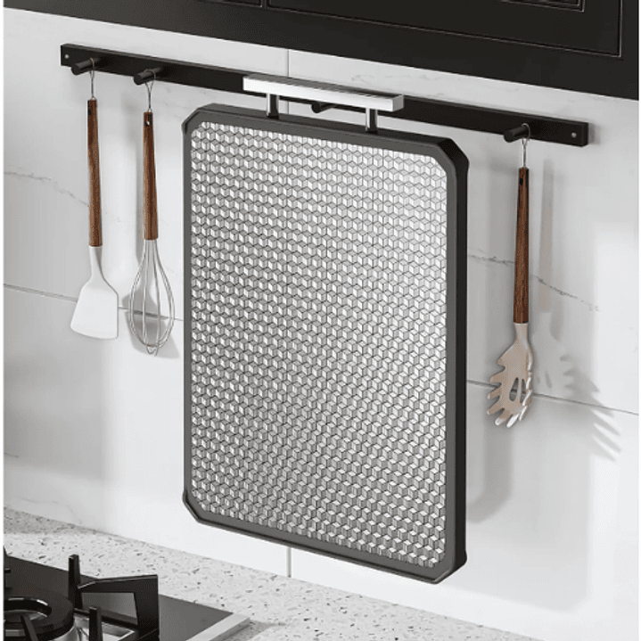 Tabla De Picar Para Cortar Doble Cara En Acero Inoxidable 9