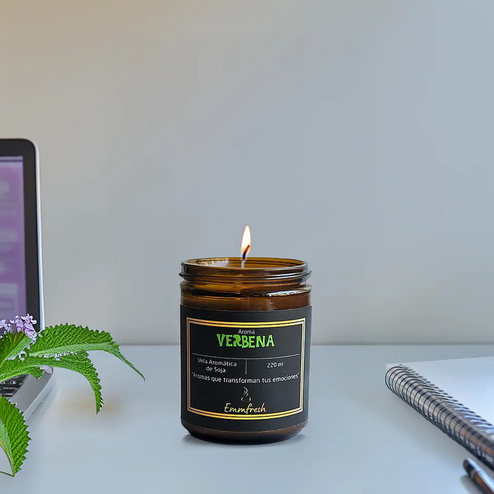 🪻Vela Aromática Verbena 1