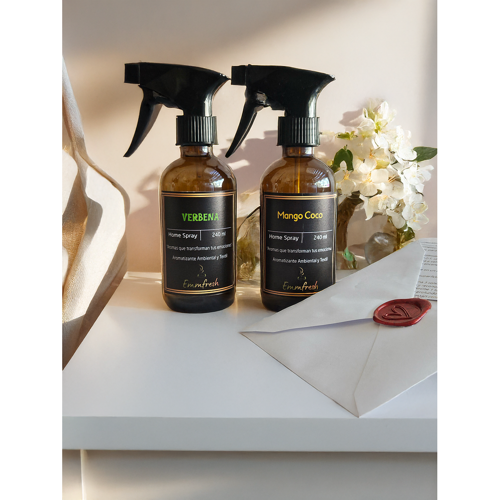 Pack Dúo Home Spray: Verbena + Mango Coco 1