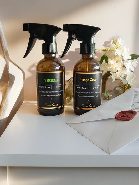 Pack Dúo Home Spray: Verbena + Mango Coco