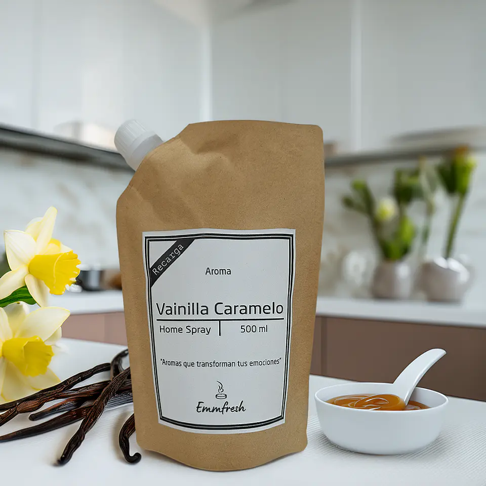 🍮 Recarga Home Spray Vainilla Caramelo 1